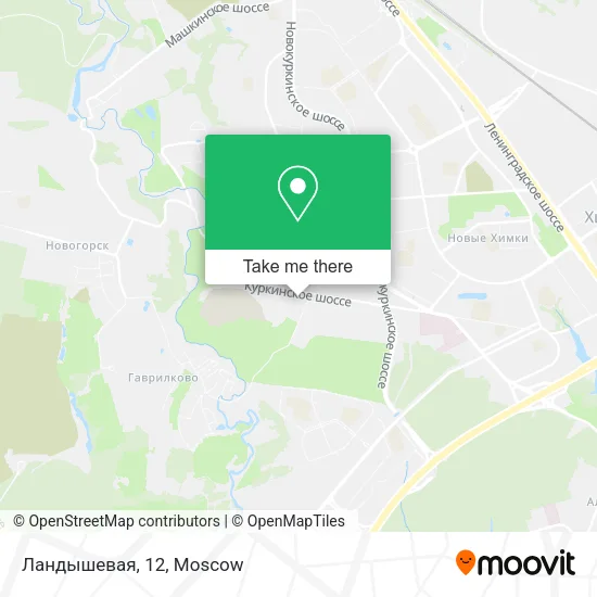 Ландышевая, 12 map