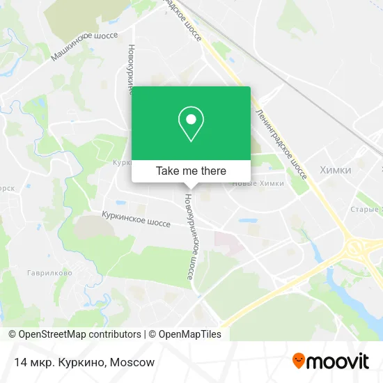 14 мкр. Куркино map