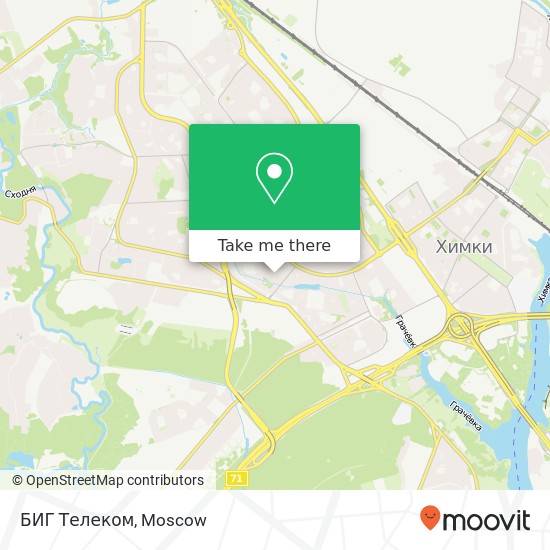 БИГ Телеком map