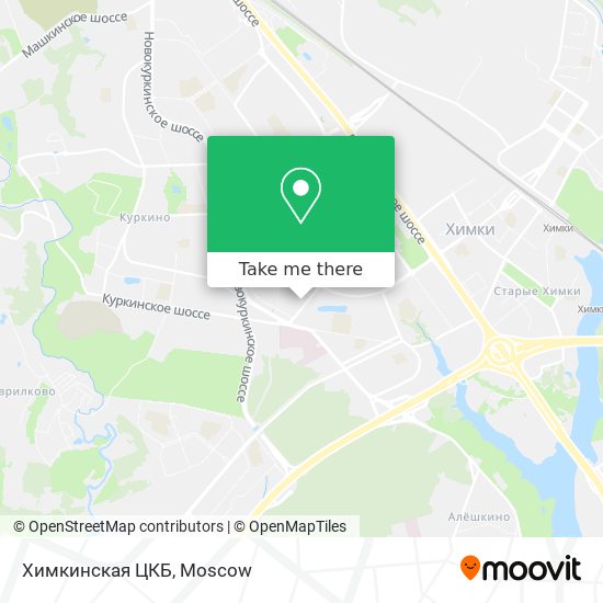 Химкинская ЦКБ map