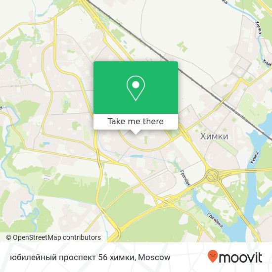 юбилейный проспект 56 химки map