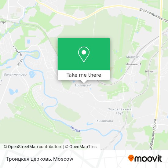 Троицкая церковь map