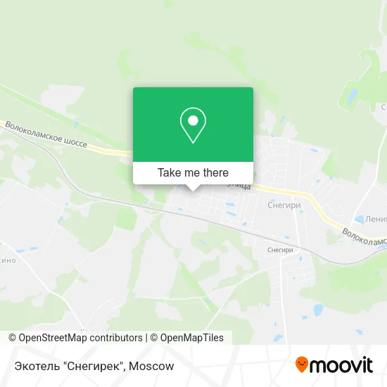 Экотель "Снегирек" map