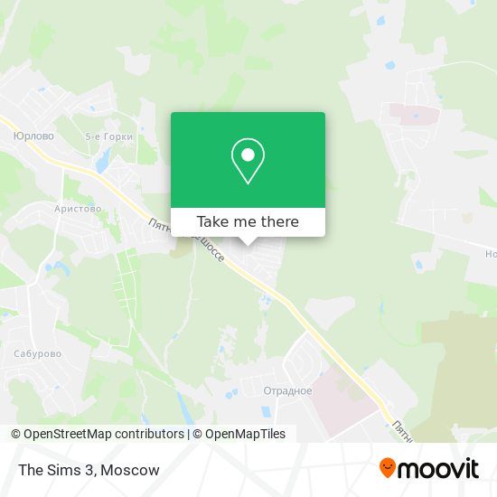 The Sims 3 map