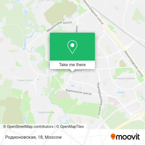 Родионовская, 18 map