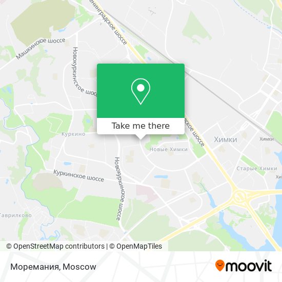 Моремания map