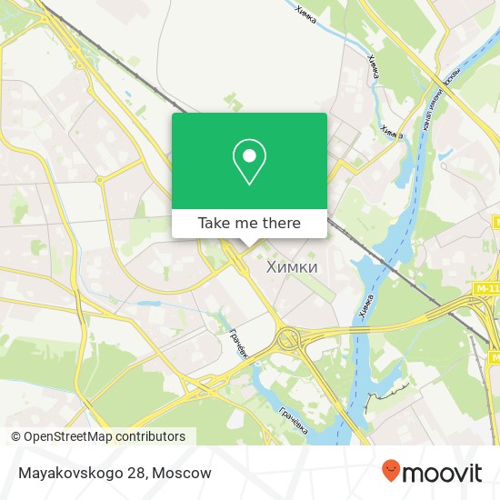 Mayakovskogo 28 map