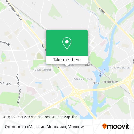 Остановка «Магазин Мелодия» map