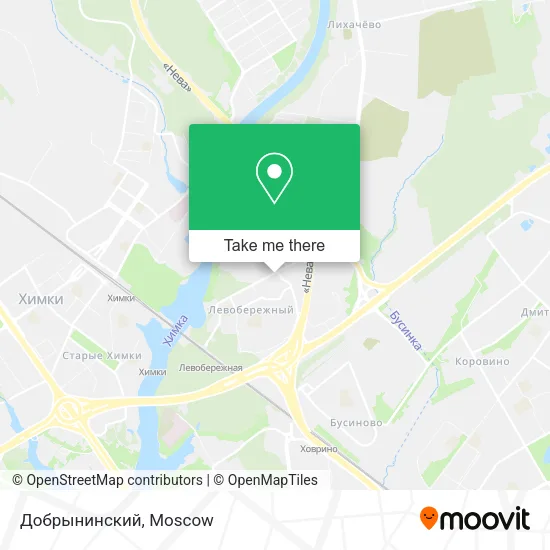 Добрынинский map