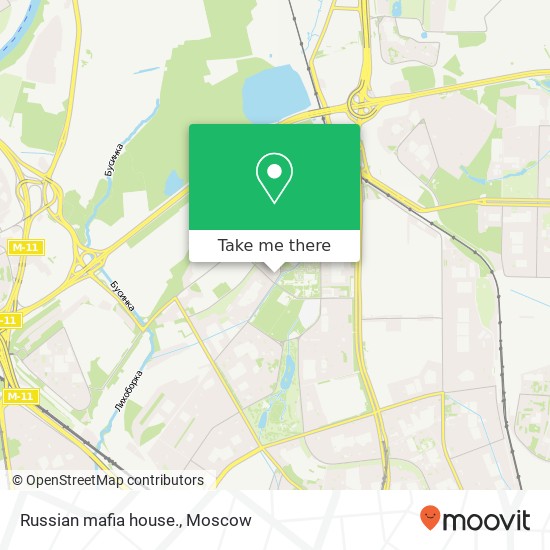 Russian mafia house. map
