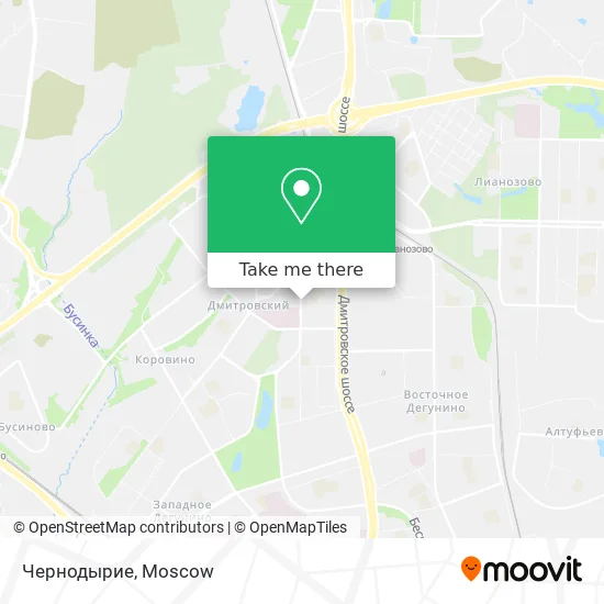 Чернодырие map