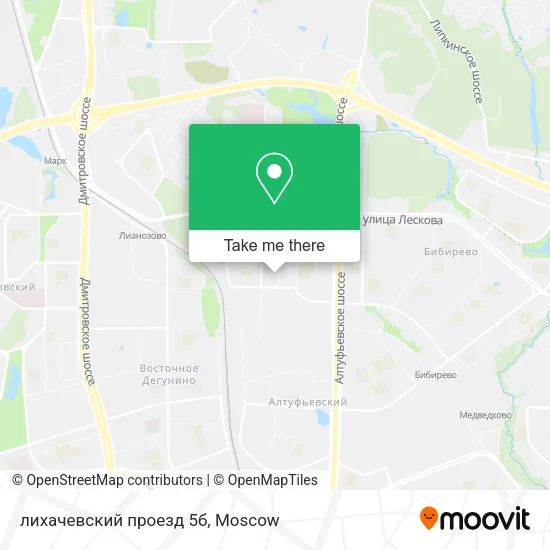 лихачевский проезд 5б map