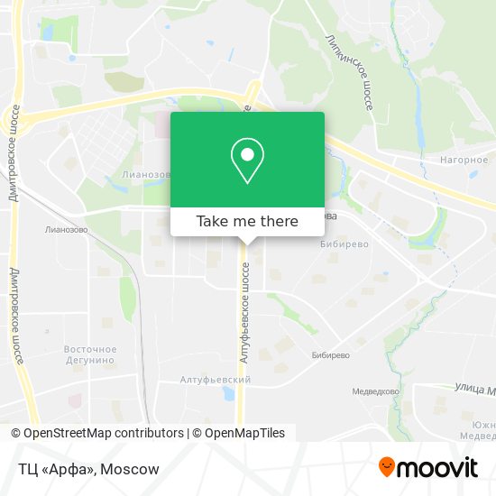 ТЦ «Арфа» map