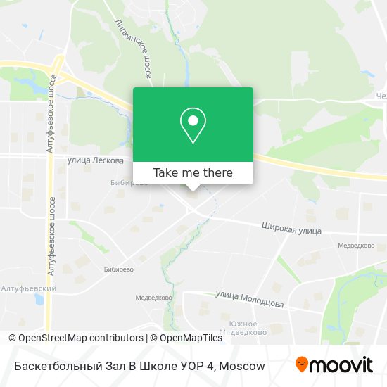 Баскетбольный Зал В Школе УОР 4 map