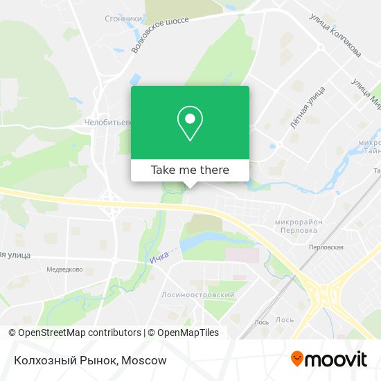 Колхозный Рынок map