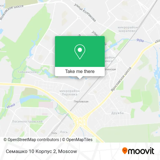 Семашко 10 Корпус 2 map
