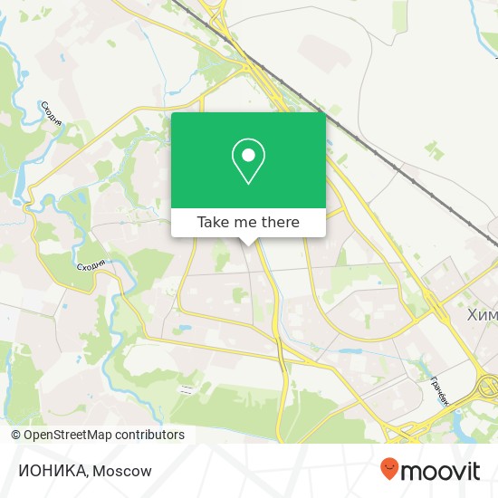 ИОНИКА map