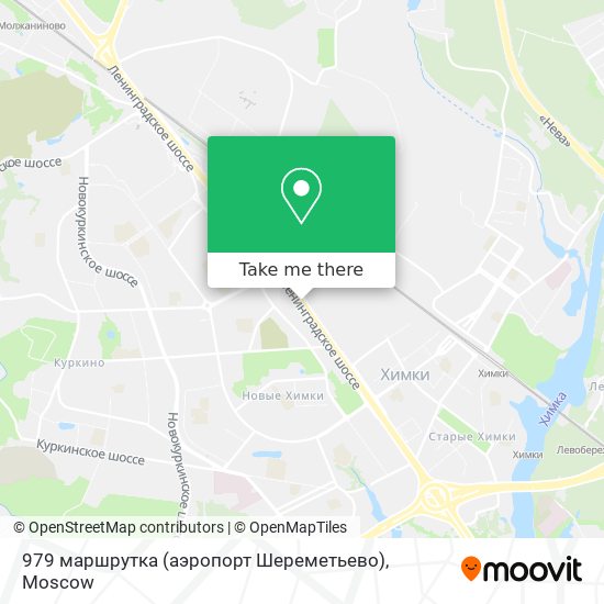 979 маршрутка (аэропорт Шереметьево) map