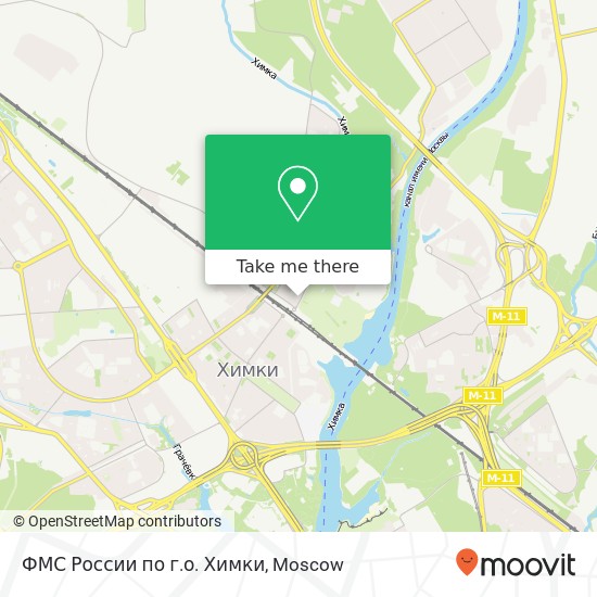 ФМС России по г.о. Химки map