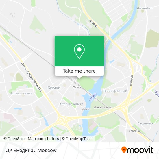 ДК «Родина» map