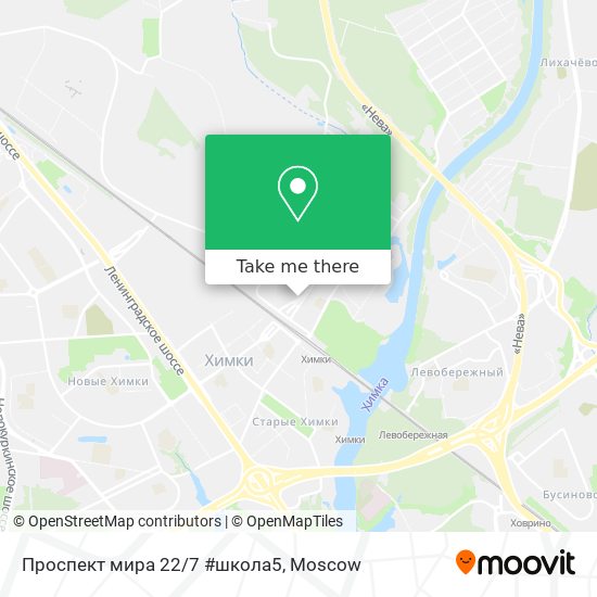 Проспект мира 22/7 #школа5 map