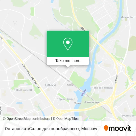Остановка «Салон для новобрачных» map