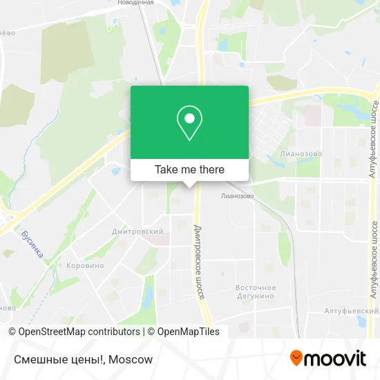 Смешные цены! map