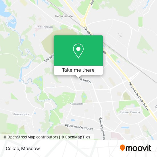 Секас map