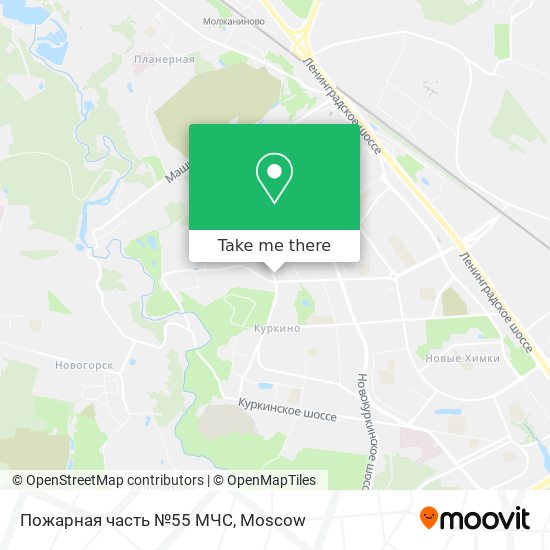 Пожарная часть №55 МЧС map