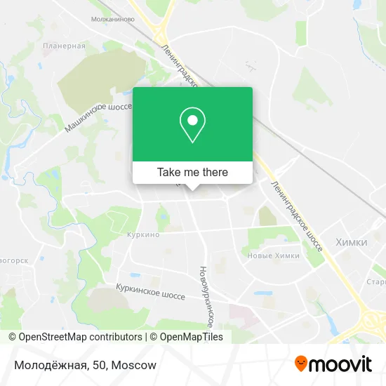 Молодёжная, 50 map
