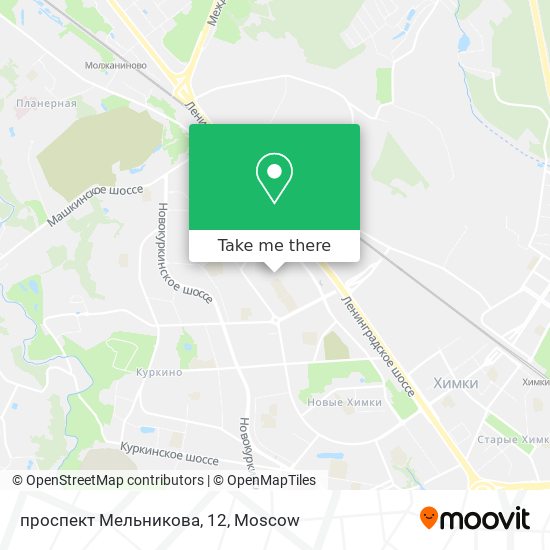 проспект Мельникова, 12 map