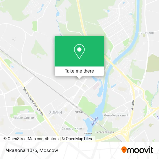 Чкалова 10/6 map