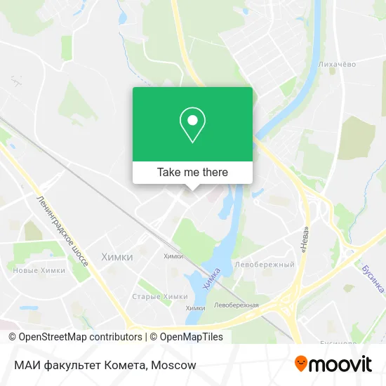 МАИ факультет Комета map