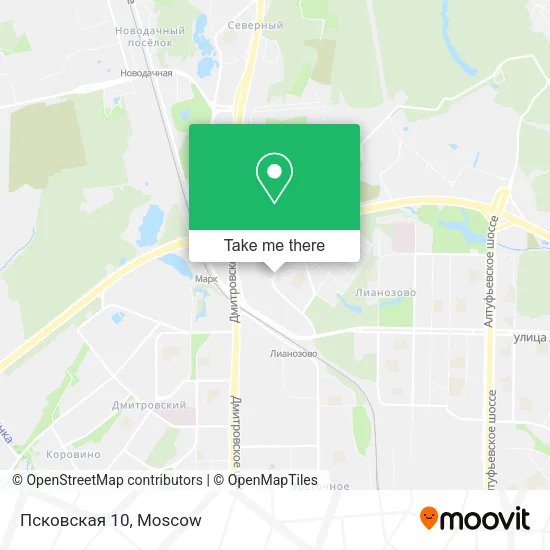 Псковская 10 map