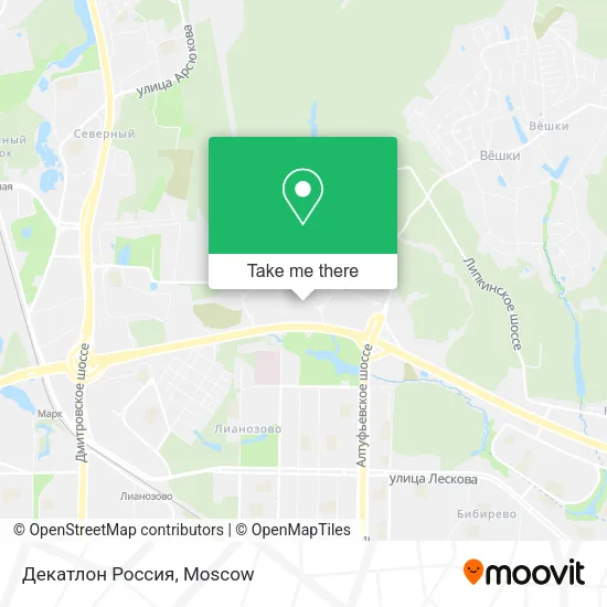 Декатлон Россия map