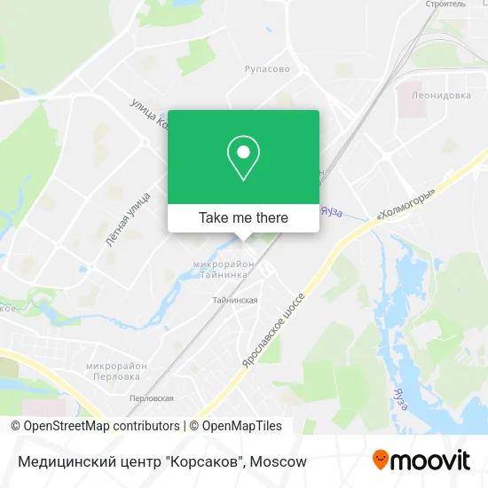 Медицинский центр "Корсаков" map