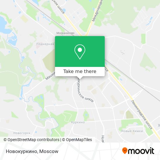 Новокуркино map