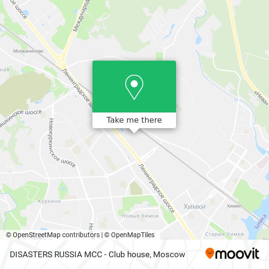 DISASTERS RUSSIA MCC - Club house map