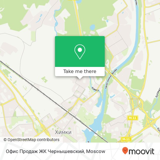 Офис Продаж ЖК Чернышевский map