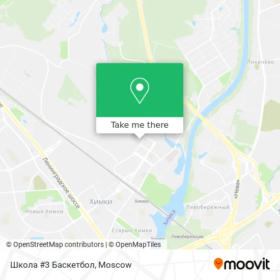 Школа #3 Баскетбол map