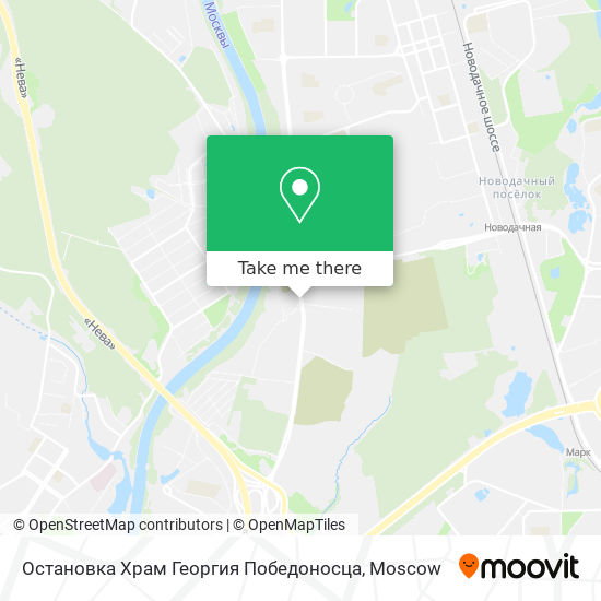 Остановка Храм Георгия Победоносца map
