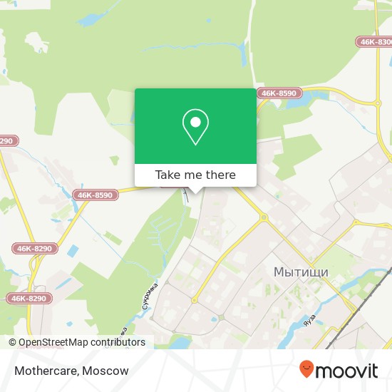 Mothercare map
