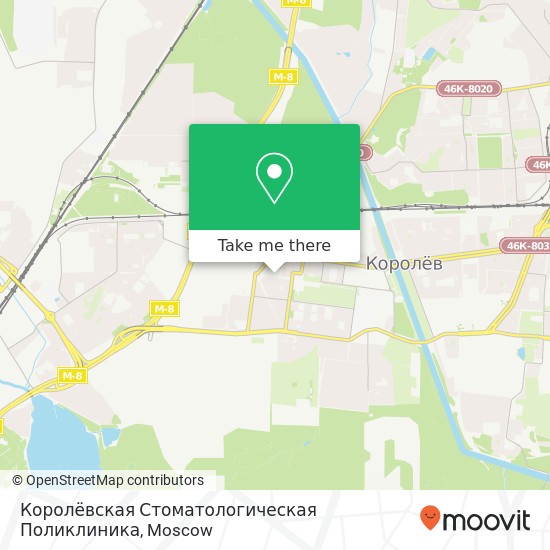 Королёвская Стоматологическая Поликлиника map