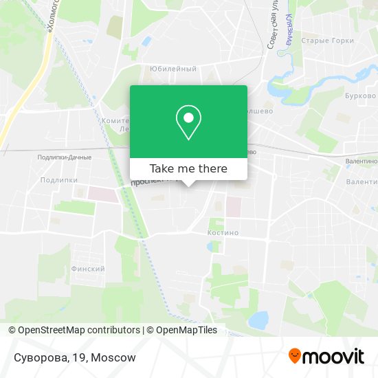 Суворова, 19 map