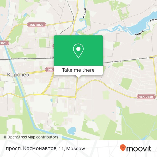 просп. Космонавтов, 11 map