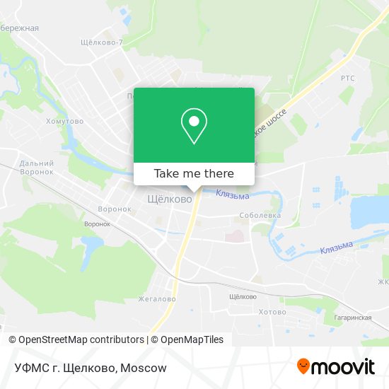 УФМС г. Щелково map