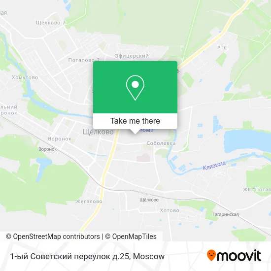 1-ый Советский переулок д.25 map