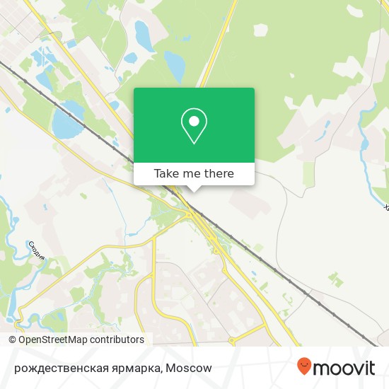 рождественская ярмарка map