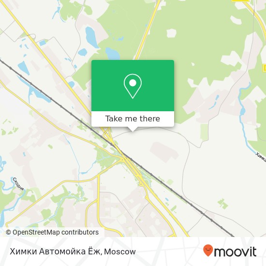 Химки Автомойка Ёж map