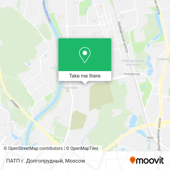 ПАТП г. Долгопрудный map